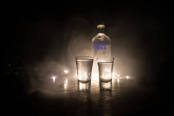 Baku Azerbaijan Février 2020 Absolut Vodka Est Une Marque Vodka — Photo