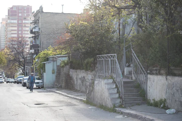 Baku Azerbaijan April14 2020 Baku Centrum Azerbajdzjan Tomma Gator Baku — Stockfoto