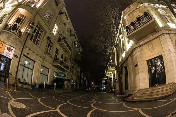 Baku Azerbaijan April 2020 Downtown Baku Azerbaijan Empty Streets Baku — Stock Photo, Image