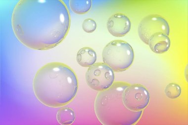 bitmap, sabun köpükleri gökkuşağı arka planı, gökkuşağı arkaplanı