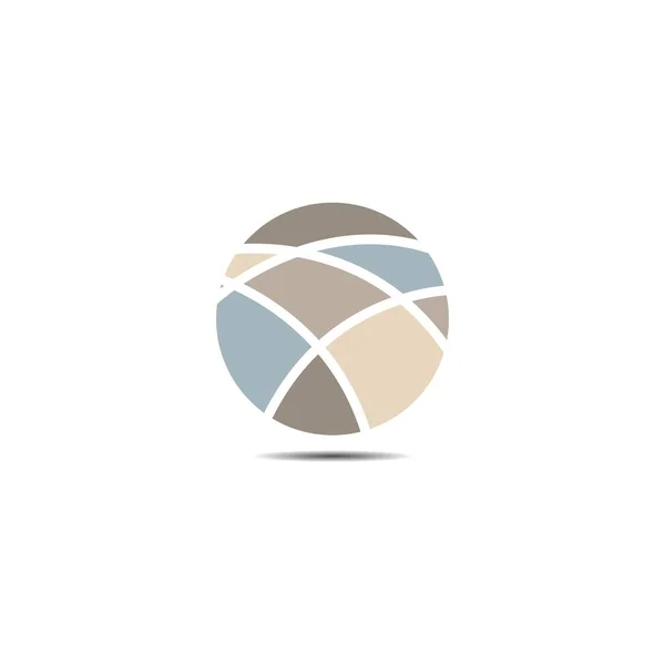 Abstract Circle Vector Logo Template — Stock Vector