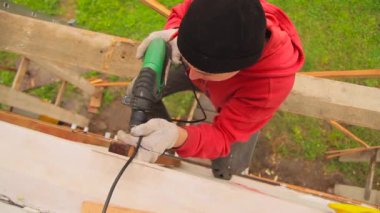 işçi vida katlanmış