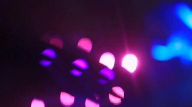 konser defocusing üzerinde spotlight