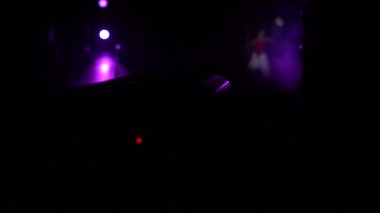 konser defocusing üzerinde spotlight
