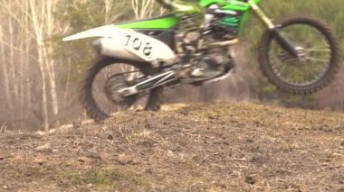Motocross yarışmalar parça