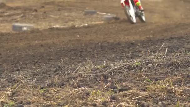 Motocross Competitions Track — Stock Video