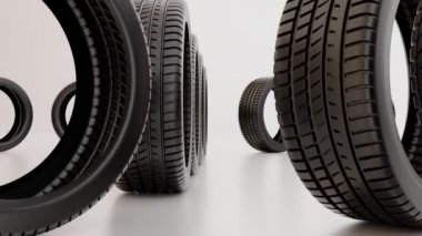 Araç lastiklerinden 3D yazıtlar 2020 yılbaşı