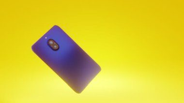 3D visualization of the camera in the smartphone