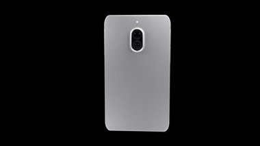3D visualization of the camera in the smartphone