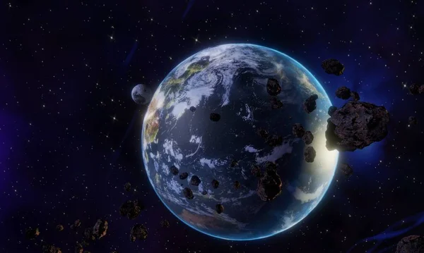 3D visualization of planet earth
