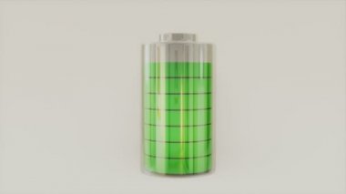 3D visualization battery is low
