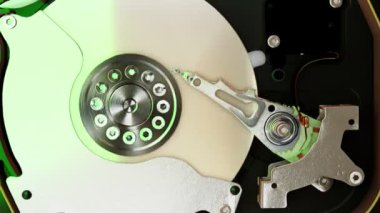 3D hard disk workflow spinning disk