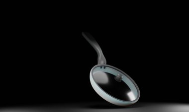 3D visualization of the frying pan
