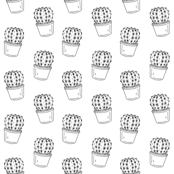Vektor Illustration Von Cartoon Niedlichen Popcorn Muster — Stockvektor