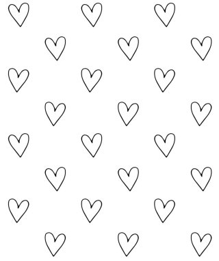 Kara karalamaların kalbindeki kusursuz desen