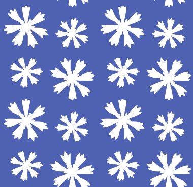 Kar taneleriyle kusursuz desen. vektör illüstrasyonu