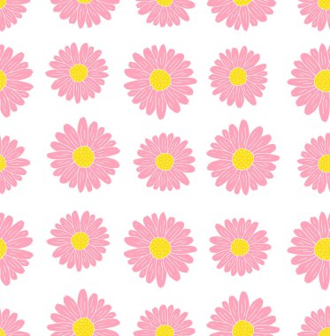 Çiçeklerle kusursuz desen