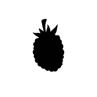 Blackberry simgesinin vektör illüstrasyonu