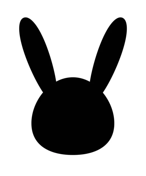 Rabbit Icon Vector Illustration — Stock Vector