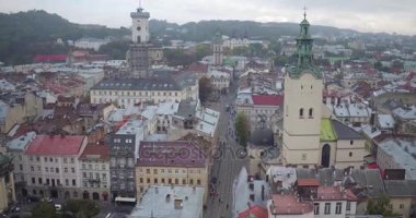 Avrupa'nın küçük bir merkezi bölgelerinde havadan çekim