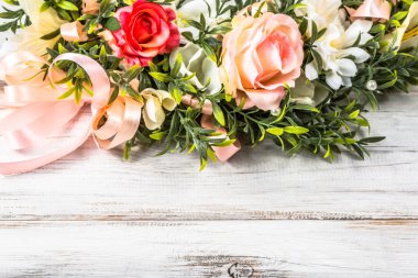 Romantik Sevgililer günü arka plan gül.