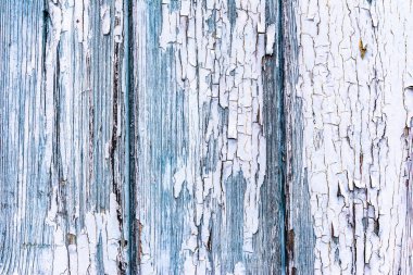 Yeşil ahşap arka plan doku eski ahşap plakalar, dökülüyor boya, boya kabuğu ve çatlaklar.