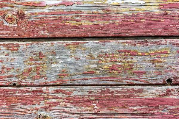 Szüreti fa háttér textúra a régi fa deszka, hámlás festék, festék héj és repedések — Stock Fotó