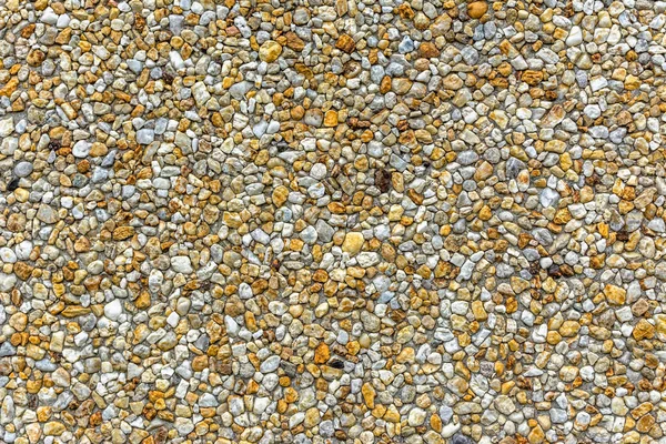 Wall Small Stones Texture Background Natural Gravel Background Texture — Stock Photo, Image