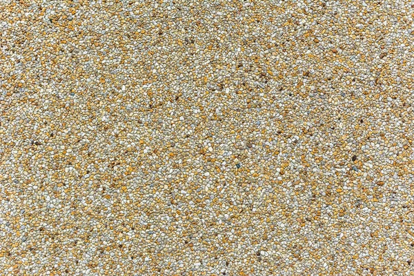 Wall of small stones texture background, natural gravel background texture — Stock Photo, Image