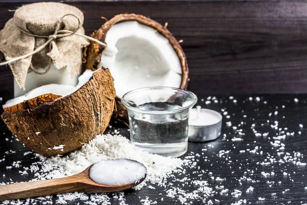 Coconut oil and coconut milk for alternative therapy