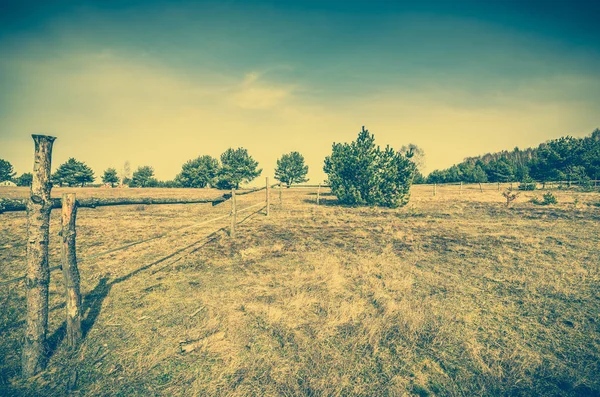 Rancho, cerca de campo, paisaje — Foto de Stock