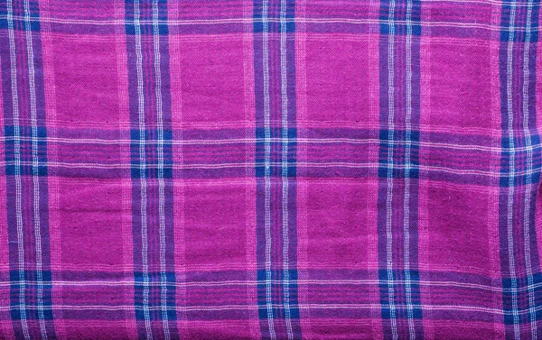 Tekstura tkanina z kraciaste koszule, przydatne jako tło — Zdjęcie stockowe