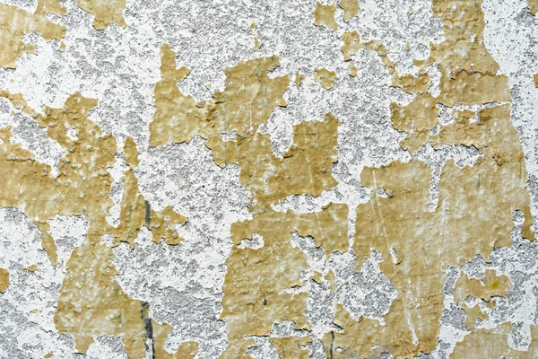 Texture béton, fond mural avec écorce de peinture ancienne — Photo