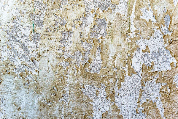 Texture blanche du mur, fond avec peinture pelée — Photo