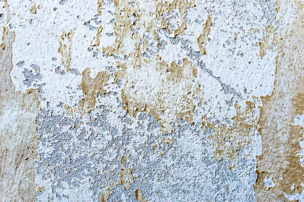 Duvar, eski boya kabuğu ile arka plan beyaz doku