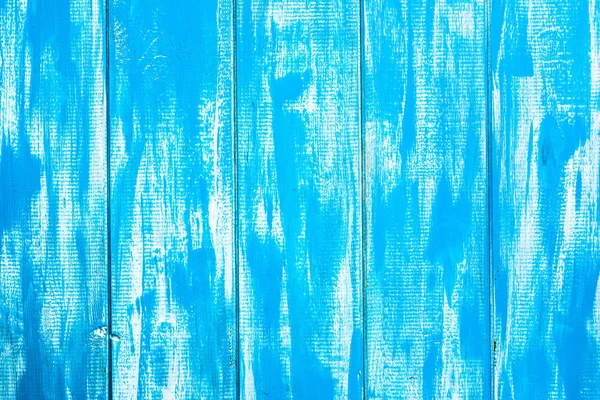 Bemalte Holzstruktur Hintergrund, Holzdielen in weiß-blauer Farbe. — Stockfoto