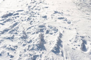 Beyaz doku, kar arka planlar