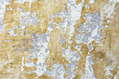 Beton doku, eski boya kabuğu ile duvar arka plan