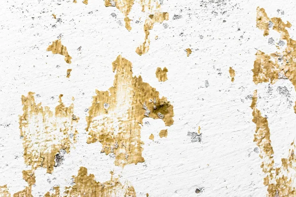 Texture blanche du mur, fond avec écorce de peinture ancienne — Photo