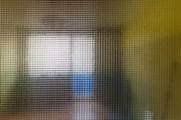 Textura de vidro transparente com padrão, fundo — Fotografia de Stock