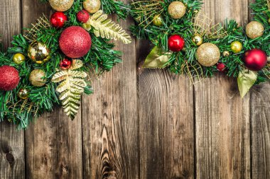 Advent Noel çelenk ahşap Kapıda asılı süslemeleri ile