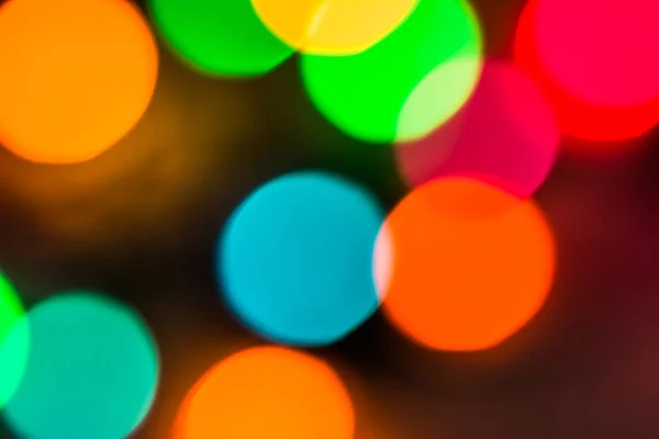 Χριστούγεννα φως φόντο, bokeh με φώτα, θαμπάδα μοτίβο — Φωτογραφία Αρχείου