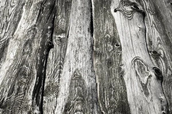 Textura de madera, fondos de madera. Gnarled, tablas vintage de viejos graneros — Foto de Stock