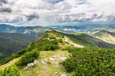 Manzara panoramik dağ dağ,
