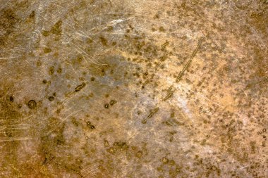 Paslı doku, metal arka plan