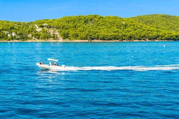 Kornati Cerca Zadar Croacia Ago 2019 Vistas Panorámicas Bahía Del — Foto de Stock