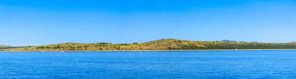 Blauer Himmel Und Meer Kroatien Blick Auf Meer Und Küste — Stockfoto