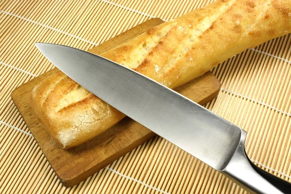 Bir tablo üzerinde Fransız baget