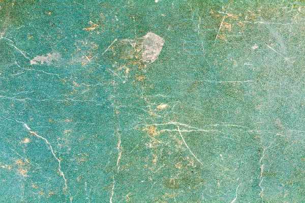 Винтажная зеленая текстура бумаги с повреждениями и пятнами. Абстрактный фон — стоковое фото