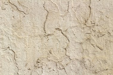 Pembe beton duvar kirli noktalar ve çizikler. Arka plan